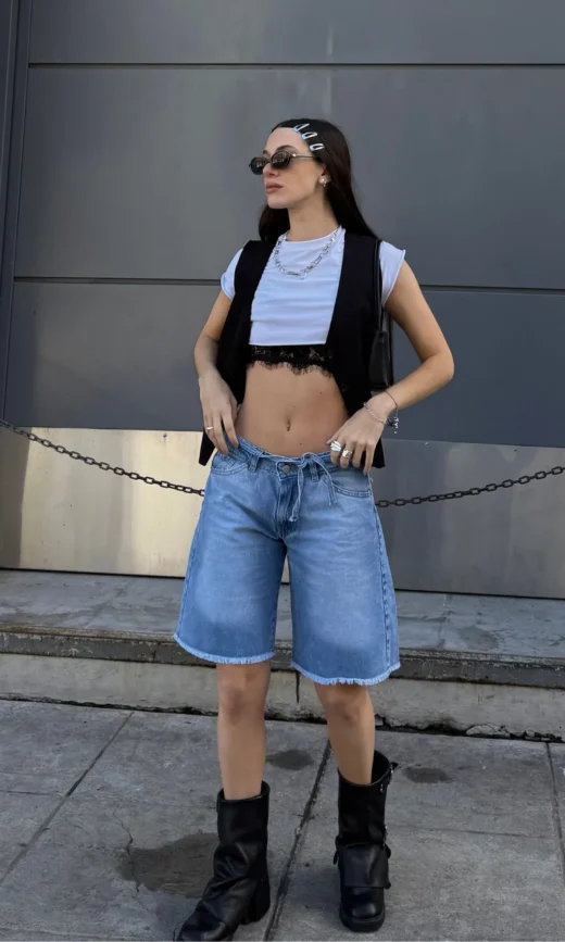 Bermuda Cordon Tiro Bajo - LETTY