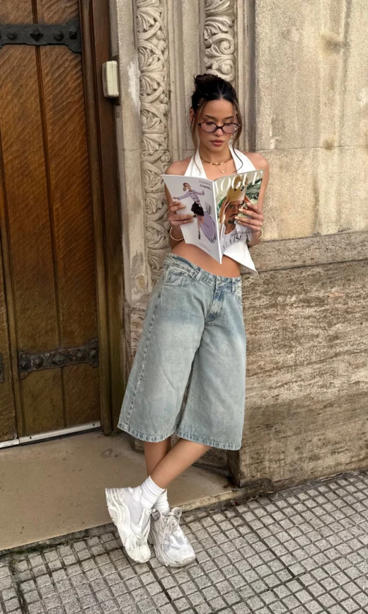 Jork Celeste Tiro Bajo - EMMA