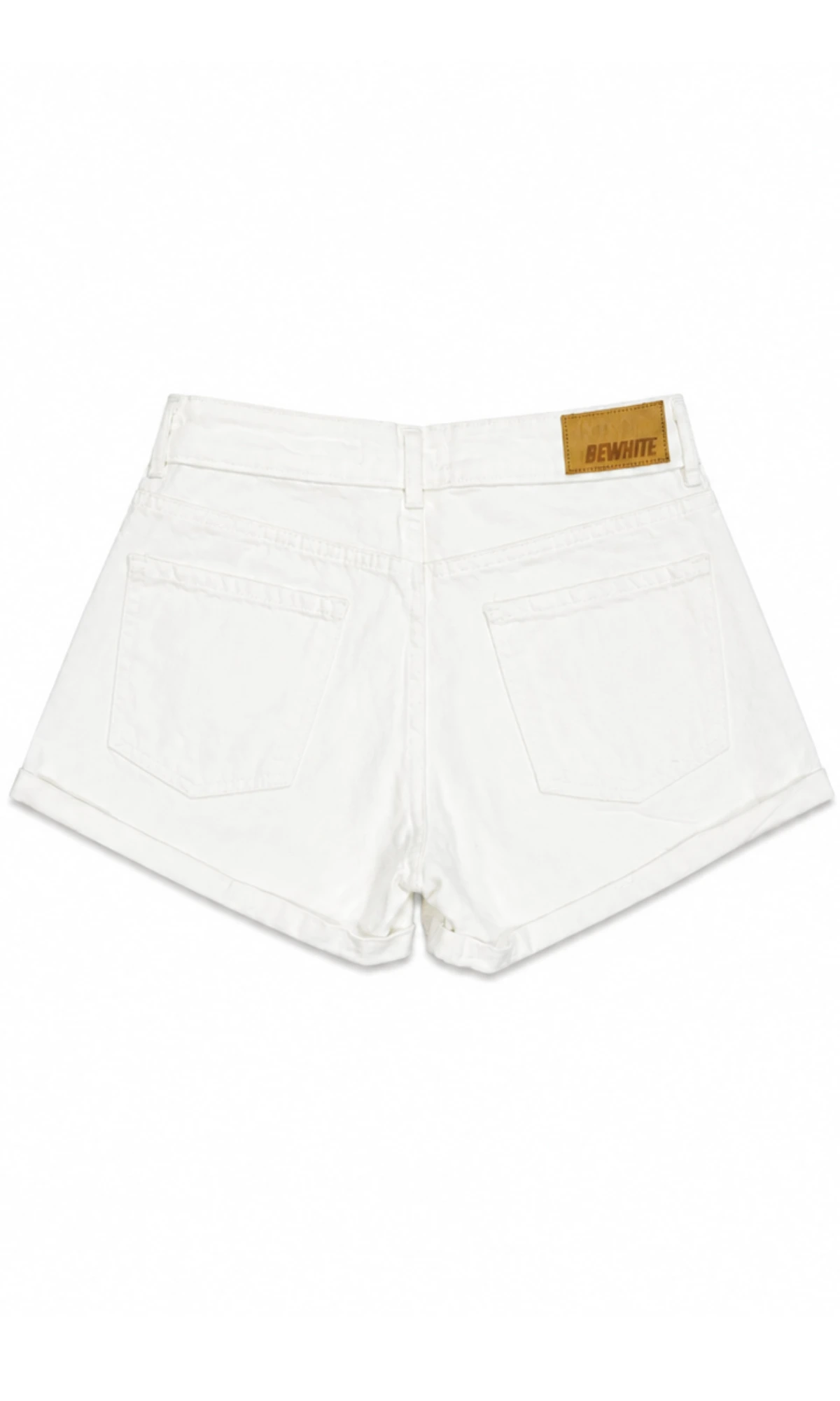 Short Dobladillo Blanco Tiro Bajo- RUTY - Image 4
