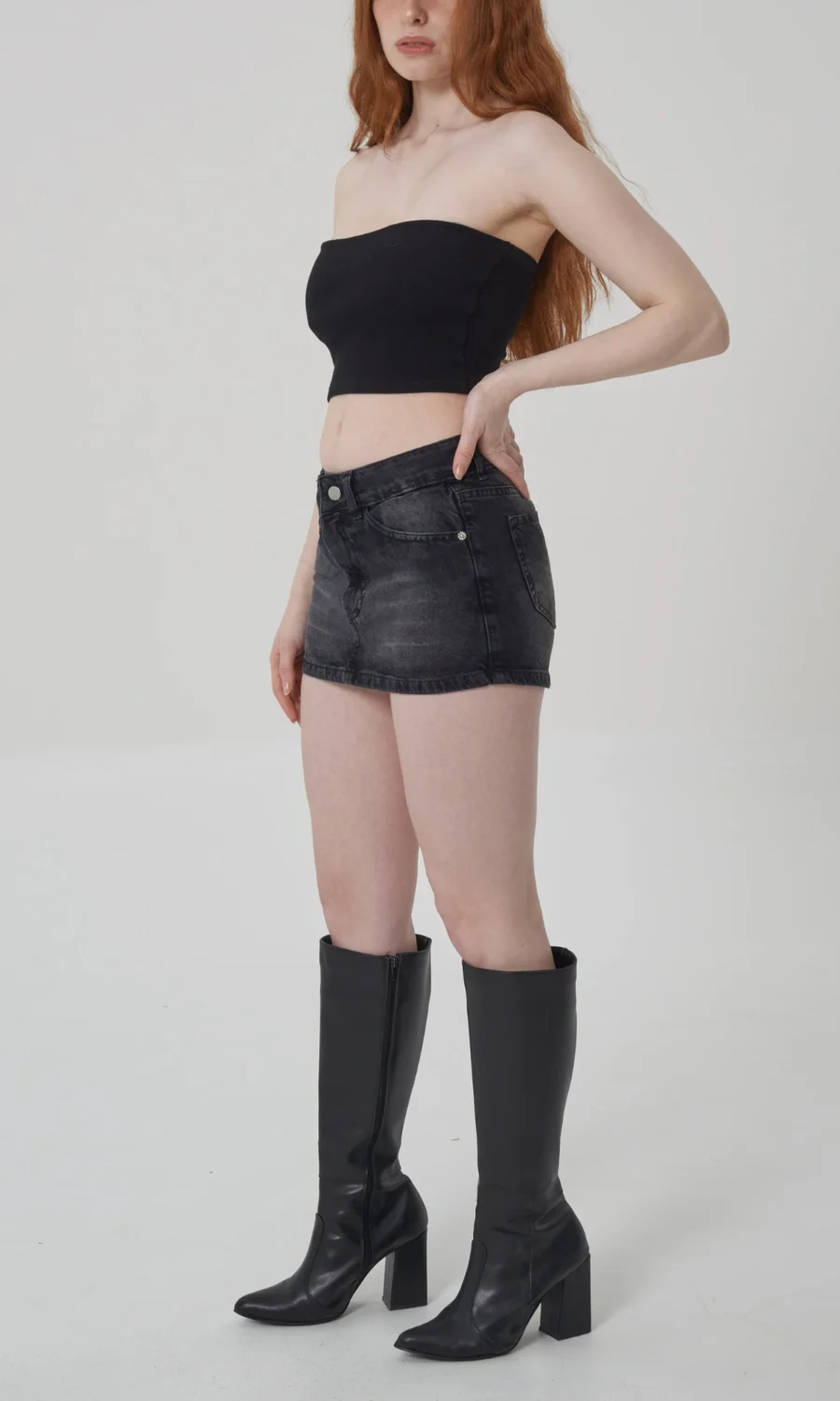 Mini Clasico Negro Tiro Bajo - VELA - Image 3
