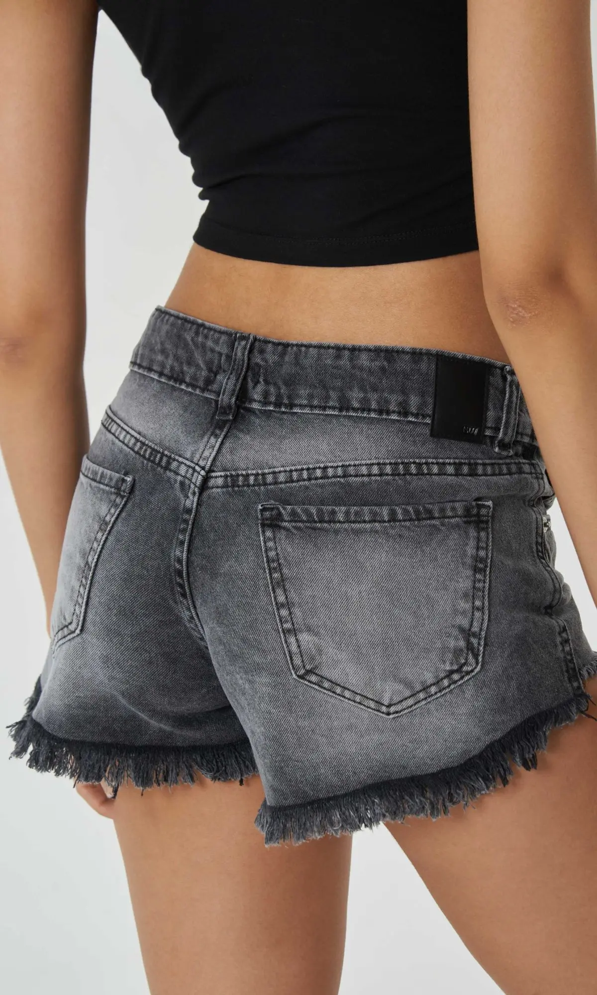 Short Gris Tiro Bajo - JENNY - Image 7