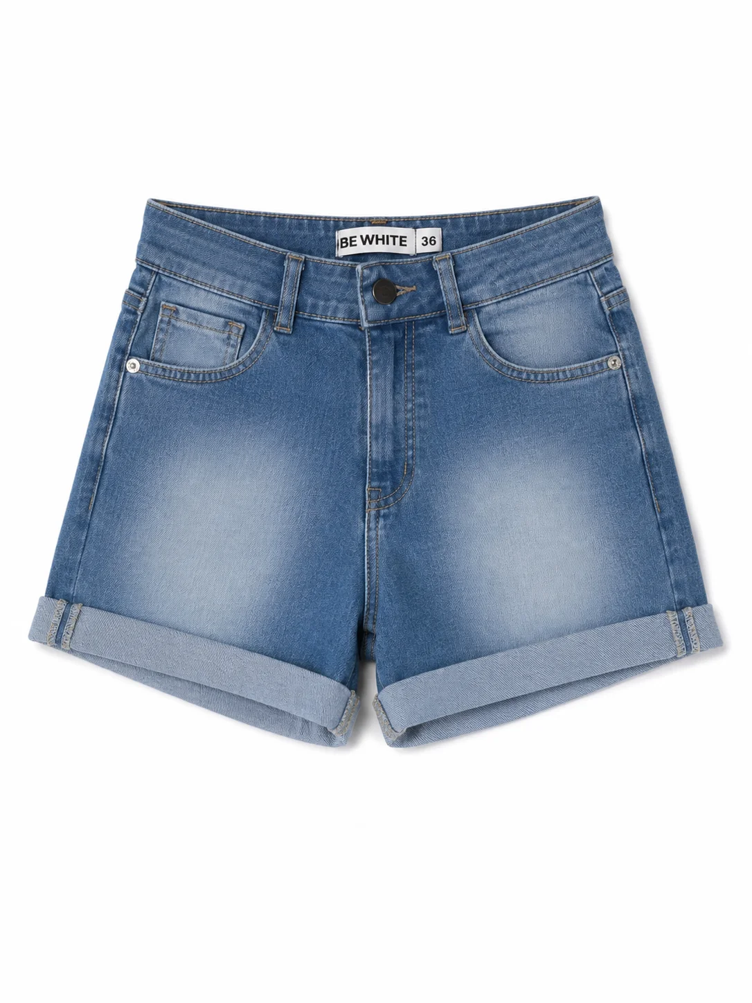 Short Elastizado Tiro Medio - MILI - Image 3