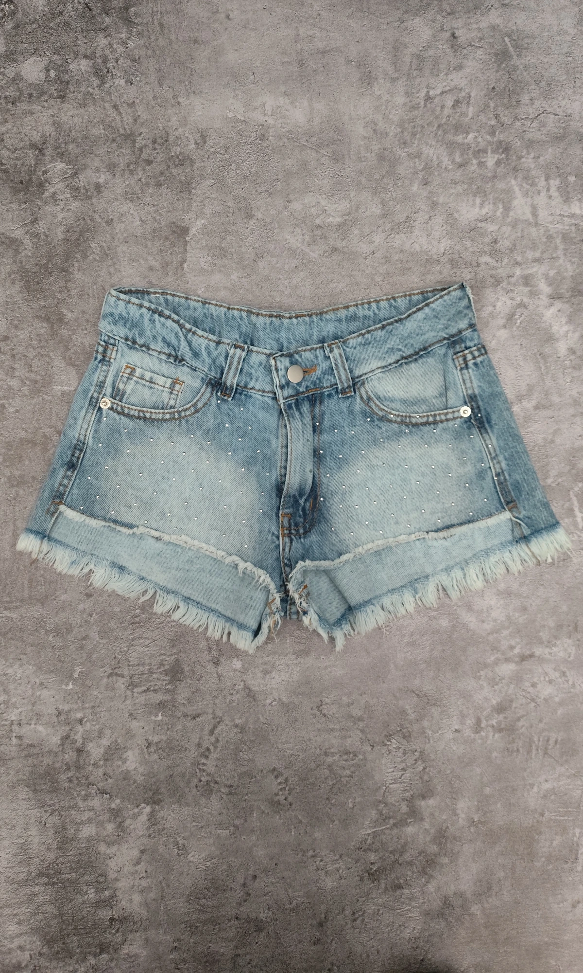 Short Tiro Bajo Con Brillos – JENNY STRASS - Image 2