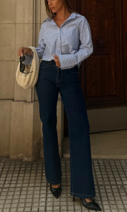 Recto Elastizado Marino Tiro Medio  - ADA