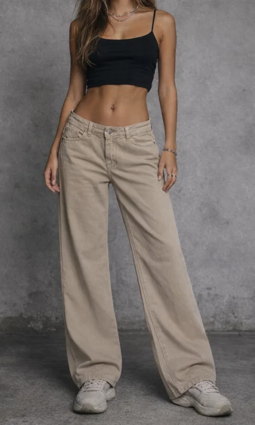 Wleg Gabardina Tiro Bajo - VICKY