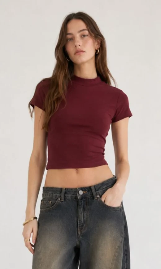 Media Polera Microfibra - ANAIS
