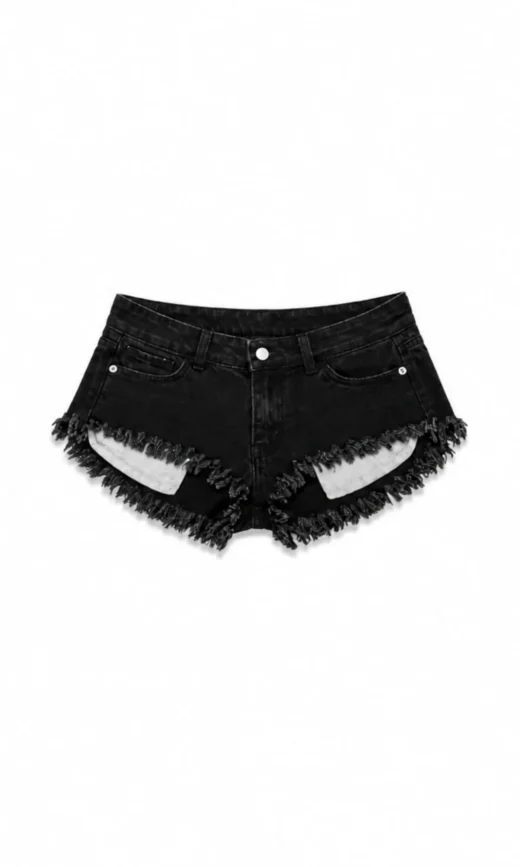 Short Negro Flecos - JAZZ